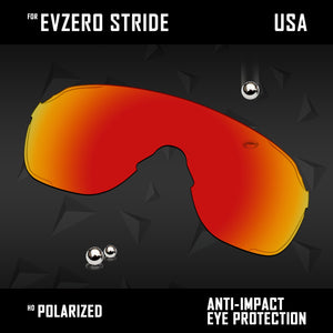 Anti Scratch Polarized Replacement Lenses for-Oakley EVZero Stride